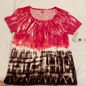 Jones New York PM Tie-dyed T shirt NWT